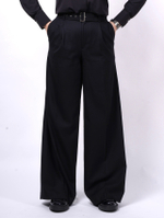 Брюки WIDE LEG из костюмной ткани для парикмахера
