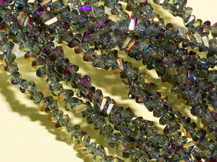 Нить бусин для украшений 4мм (ювелирное стекло)