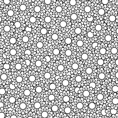 Черно-белые ромашки