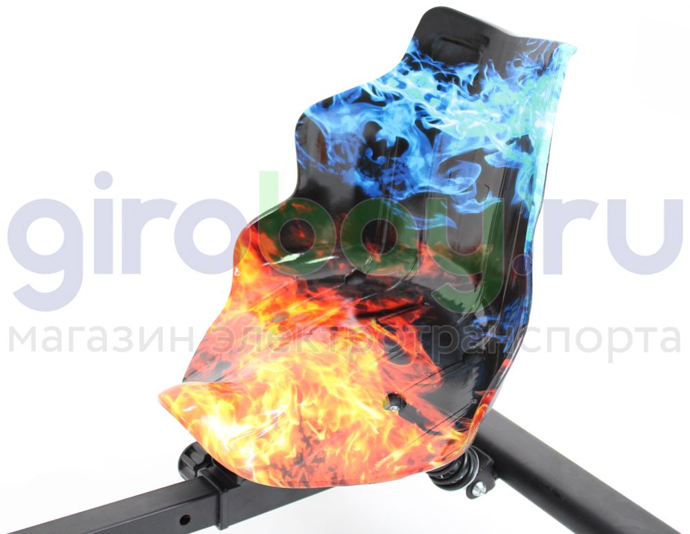 Электро Дрифт-карт IKINGI Drift Cart P2 250W (36V/4.4Ah) - Огонь и Лёд фото №14