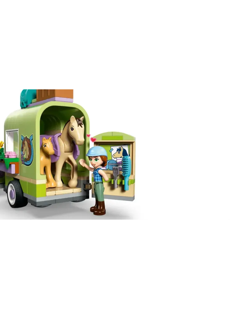 Конструктор Friends 42695 Трейлер для перевозки лошадей