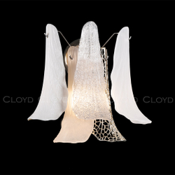 Бра Cloyd WASABI W2 / выс. 33 см - керамика - золото (арт.20406)