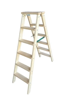 Стремянка деревянная 2х6 wide (рабоч. высота 2,85м)