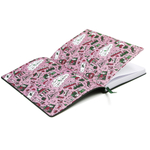 НОВИНКА! Блокнот "Питер. Дом Книги на Невском" в клетку А5 128 листов, гибкая обложка из экокожи (цвет темно-зелёный) с блинтовым тиснением рисунка по полю