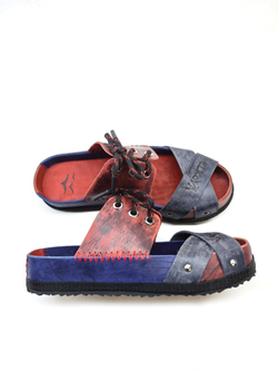 Шлёпанцы "Blue&Red"