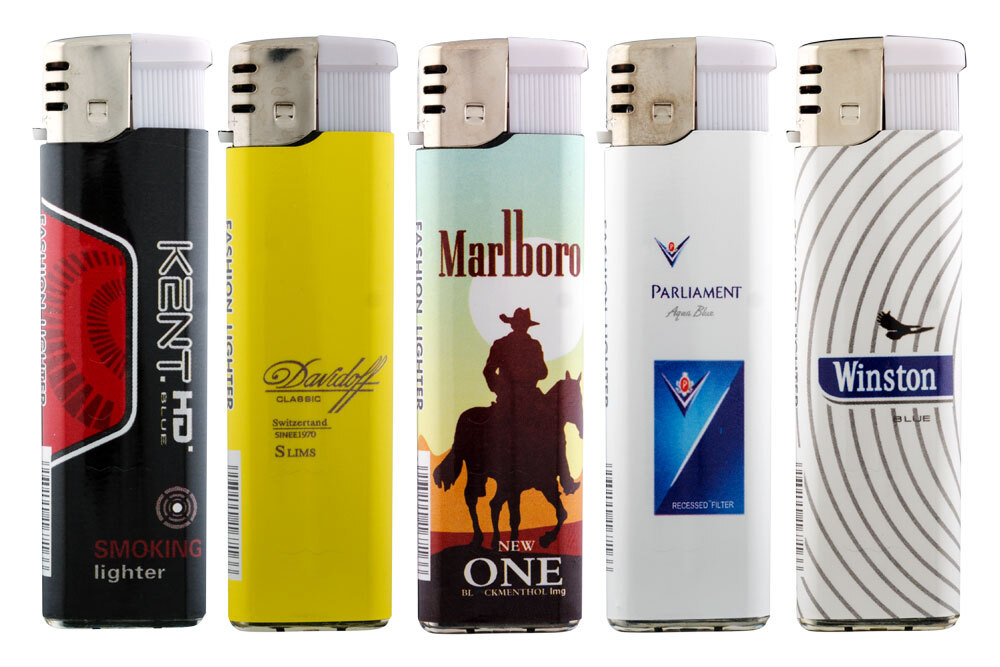 зп  Пьезо LIGHTER брэнд сигареты (50*20)