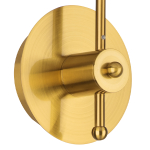 729611 Бра SFERICO 1х40W E27 ЛАТУНЬ/ПРОЗРАЧНЫЙ