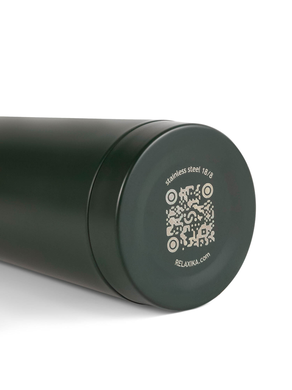 Термос Relaxika 101 (0,35 литра), хаки (без лого)