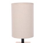 8199/1T COUNTY LN25 391 бежевый, дерево/текстиль Настольная лампа E27 1*60W 220V MADERANA