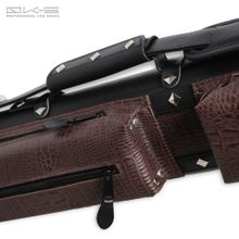 Тубус QK-S Cowboy 2x2 черно-коричневый аллигатор