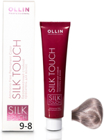 OLLIN SILK TOUCH 9/8 блондин жемчужный 60мл Безаммиачный стойкий краситель для волос