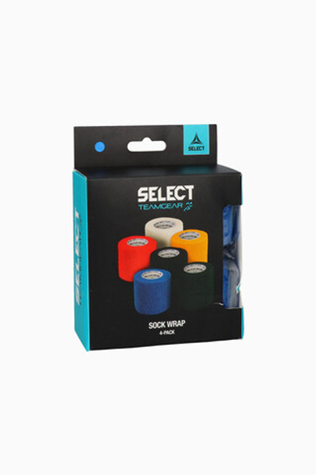 Лента-пластырь для гетр Select 5см x 4,5м (4 шт.) - синий