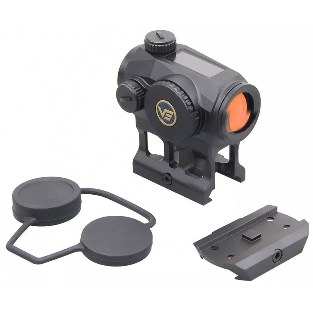Коллиматорный прицел Vector Optics Scrapper 1x22 Solar (закрытый, 2 MOA, в комплекте 2 кронштейна Weaver/Picatinny)