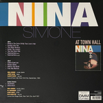 Nina Simone ‎– Nina Simone At Town Hall (Европа 2016г.)