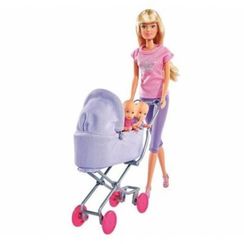 Kukla \ Кукла Şteffi araba ilə 29 sm