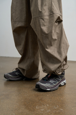 Брюки Nothomme Monterest Distressed Workwear Parachute Pants "Moon White Gray Spot"