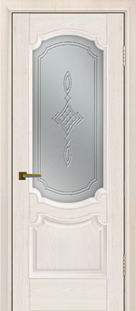 Межкомнатная дверь ЛайнДор Селеста ДО Сириус Светлое 27 Ясень жемчуг