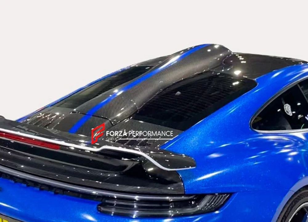 Карбоновый воздухозаборник на крышу F1 для PORSCHE 911 992.1 TURBO 2019–2025 Порше