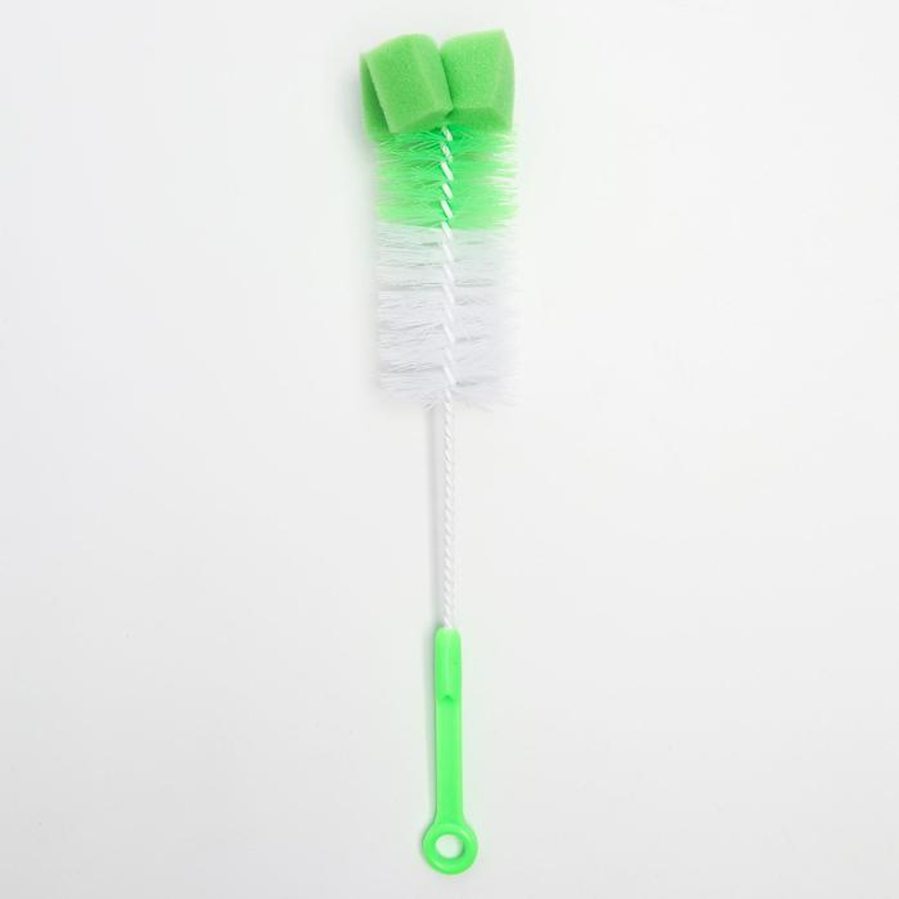 1917359 Ёршик для бутылочек, с губкой, цвета МИКС