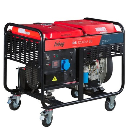 Электростанция дизельная с воздушным охлаждением FUBAG DS 12000 A ES с возможностью авт, открытая 646225