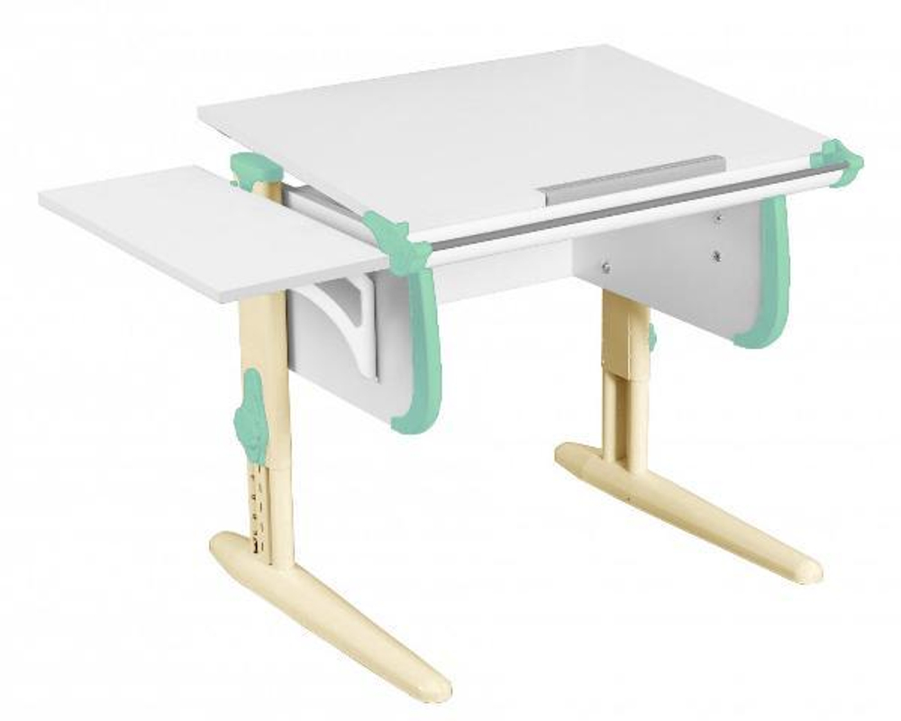 Растущая парта Дэми СУТ 24 с короткой боковой полкой СУТ.24.290 (1020×610 мм)