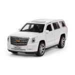 Модель ин. мет. "Cadillac Escalade" 12см, открыв. двери, белый в коробка ESCALADE-WT (Технопарк)