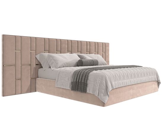 Кровать Лореаль с широким изголовьем