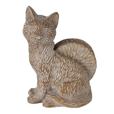 Набор из 4-х подставок под кружки в подставке "Кот" 14x9x19 см