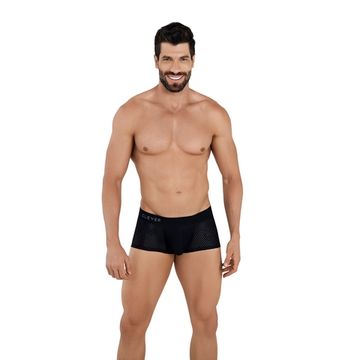 Мужские трусы хипсы черные Clever Moda ZURICH LATIN BOXER 102711