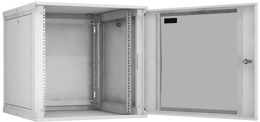 Шкаф настенный 19", 12U TLK TWI-126060-R-G-GY