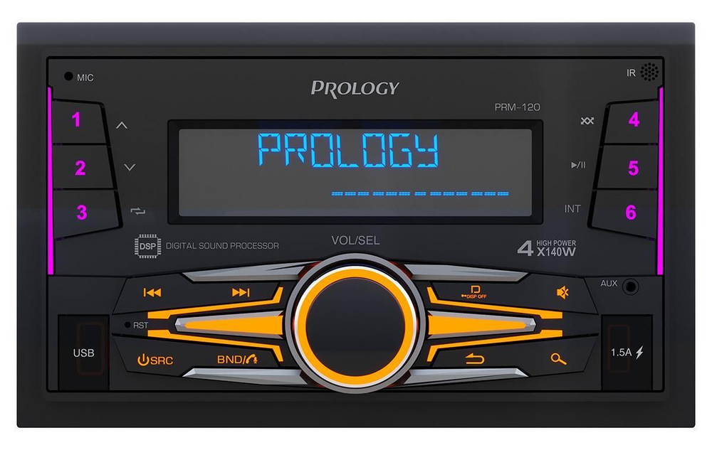 Автомагнитола PROLOGY PRM-120 POSEIDON