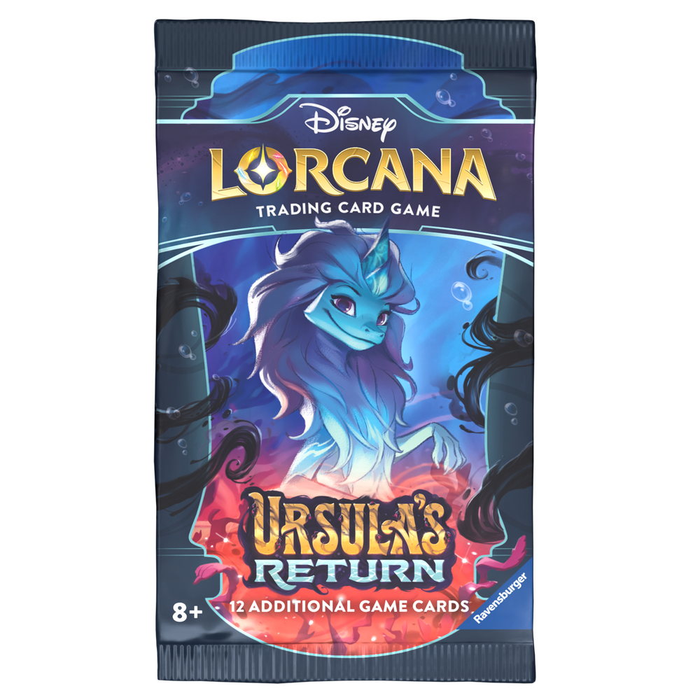 Дисплей бустеров Lorcana TCG выпуска Ursula's Return на английском языке