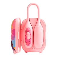Розовое виброяйцо + вакуумный стимулятор в кейсе BeYourLover Magic Suitcase Sleep Beauty App Controlled Suction & Vibrating Egg with Charging Case Pink