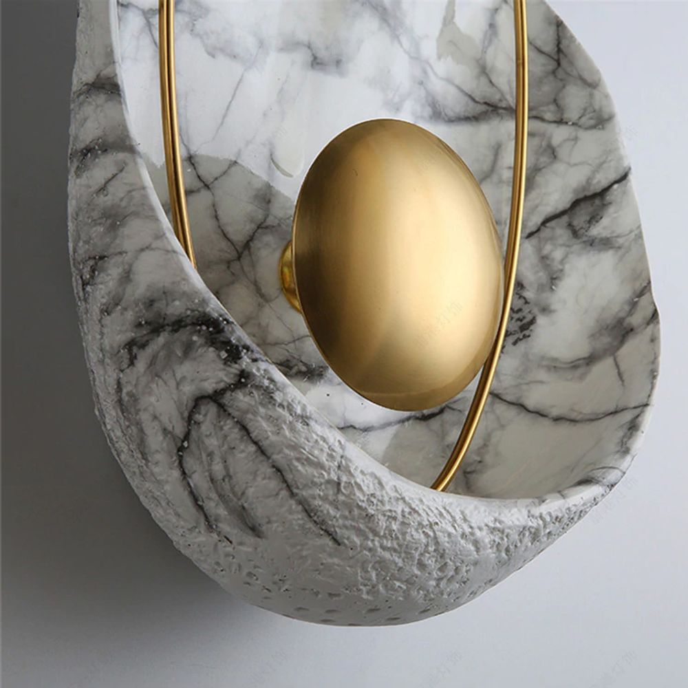 Настенный светильник Pearl white