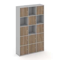 Locker plus Комплект №9 LK.K-009 Серый/Дуб Аризона 1188*350*1983