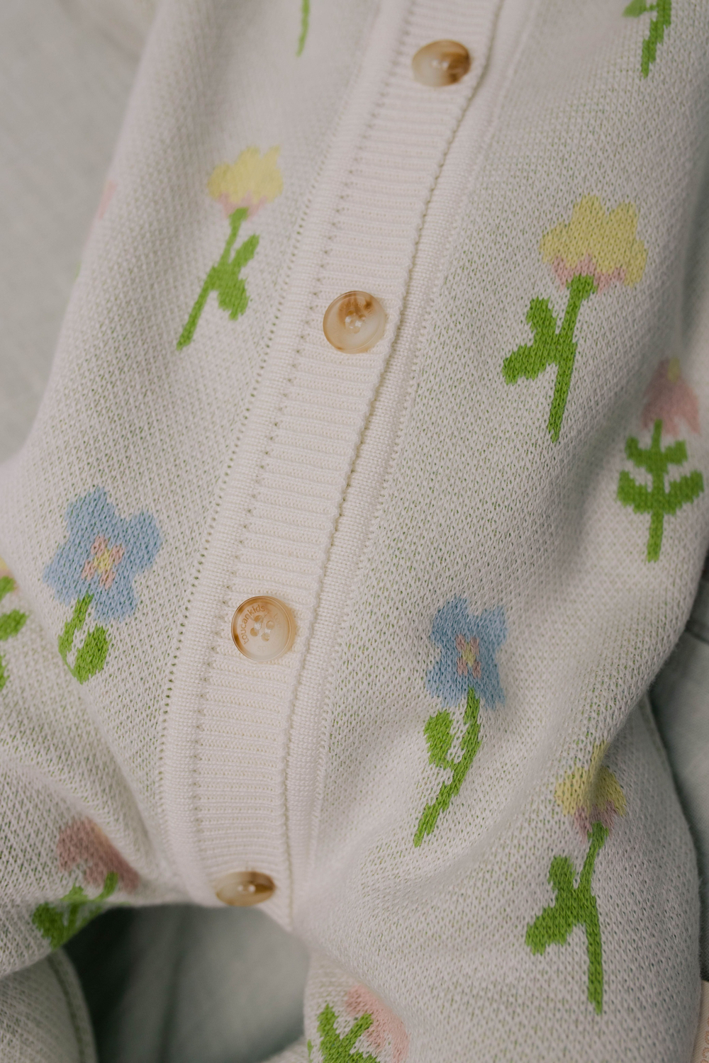 Комбинезон вязаный цветочные мечты