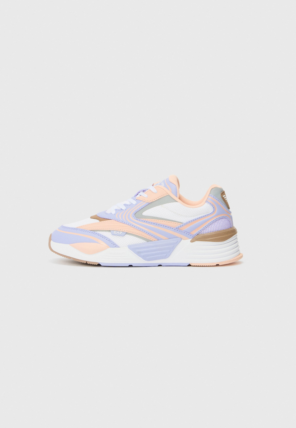 EA7 Emporio Armani ACE RUNNER 2 UNISEX - кроссовки на шнуровке - Розовый