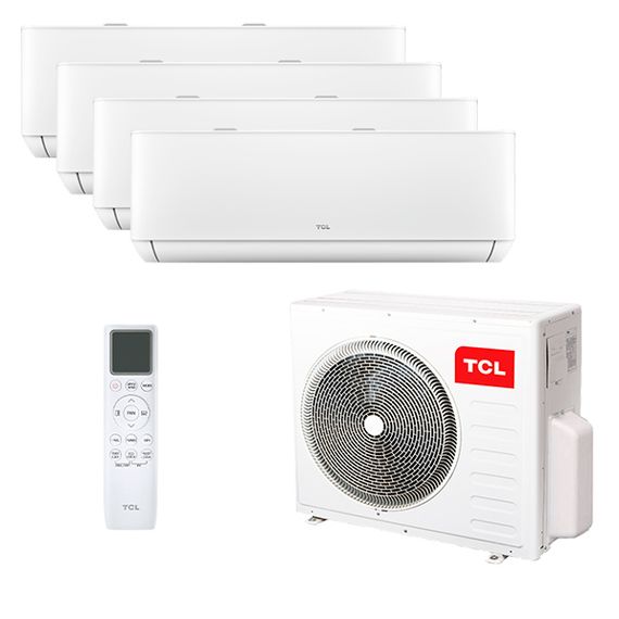 Мультисплит система на 4 комнаты TCL TACM-10HRID/TP x 4 / TACM4O-32HID