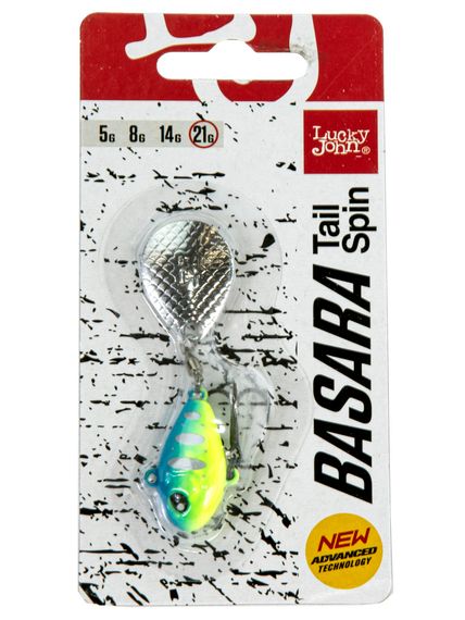 Тейл-спиннер Lucky John BASARA TAIL SPIN 21.0г 009 в блистере