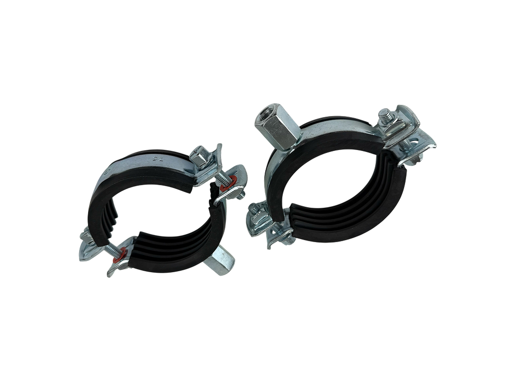 ТМС НС1 Хомут оцинкованный для высоких нагрузок с epdm M8/10 24-28мм