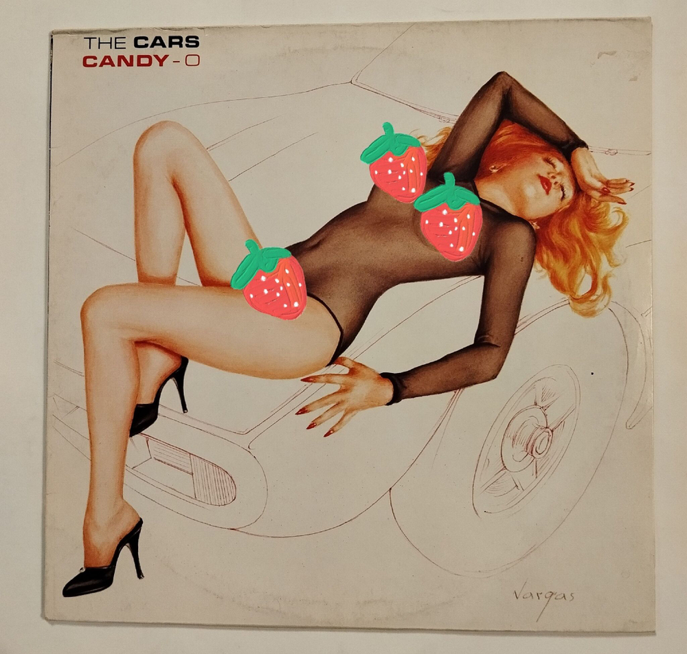 Винтажная виниловая пластинка LP The Cars Candy O (Holland 1979)