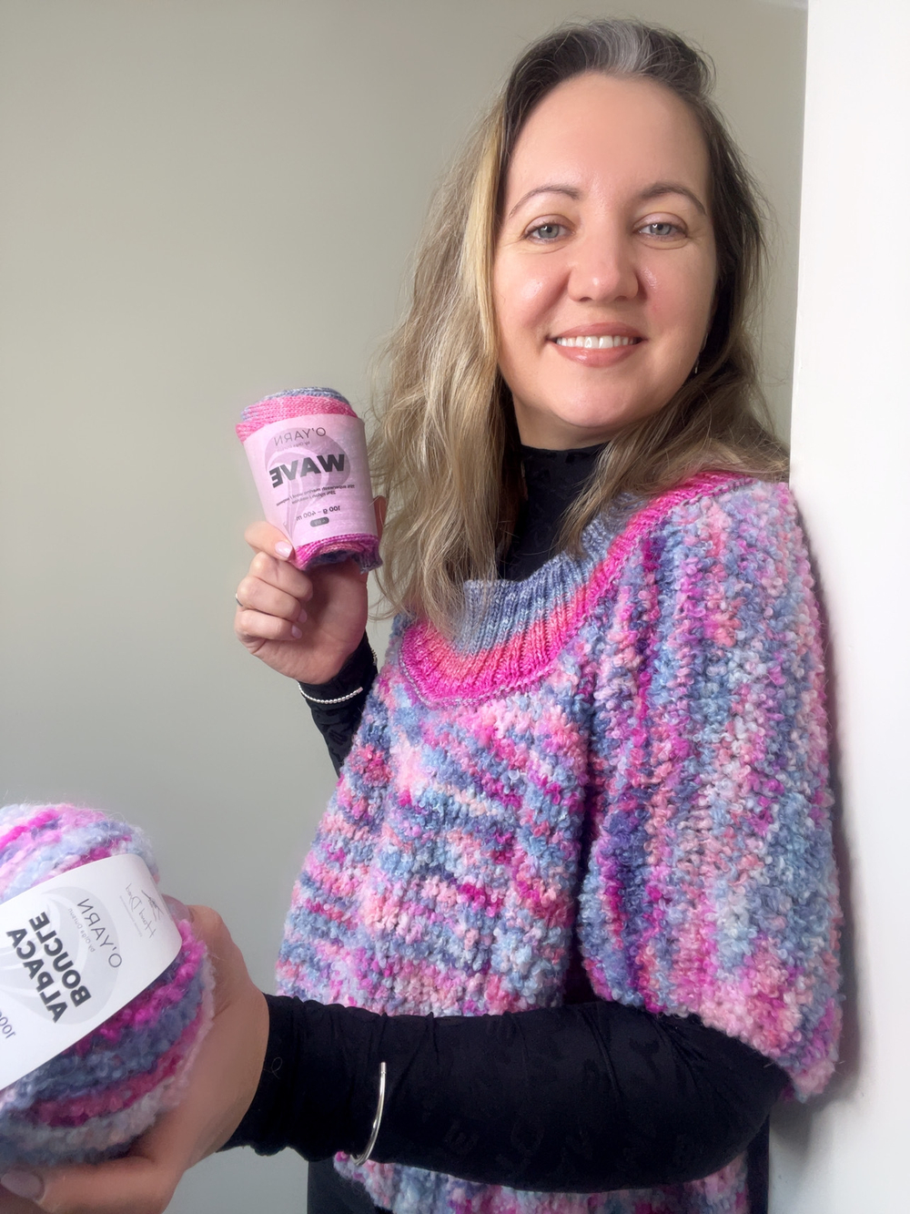 O’YARN BOUCLE ALPACA яркий, 100г