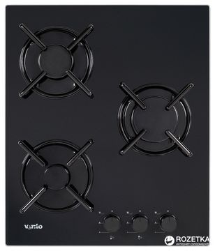 Варильна поверхня газова VENTOLUX HG430 K4G (BK)