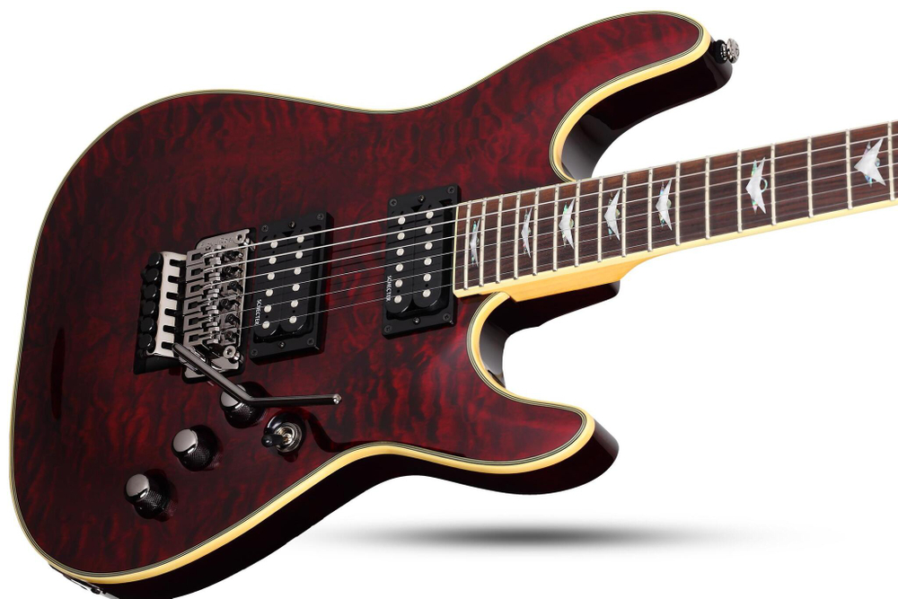 Schecter OMEN EXTREME-6 FR BLACK CHERRY