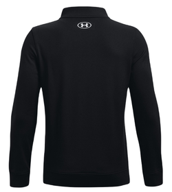 Кофта для мальчика теннисная Under Armour UA Pennant 2.0 FZ - black/white