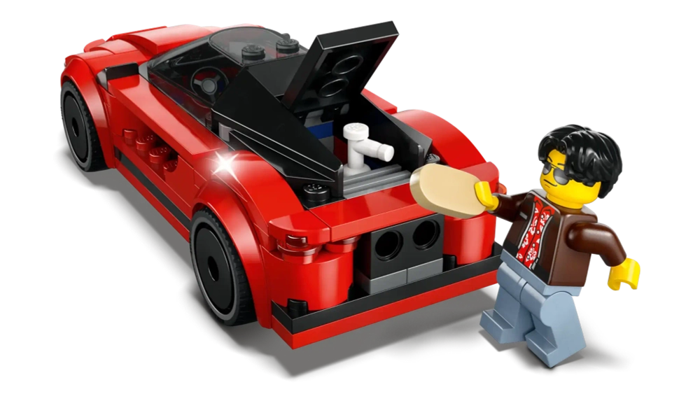 Конструктор LEGO City 60448 Красный спортивный автомобиль