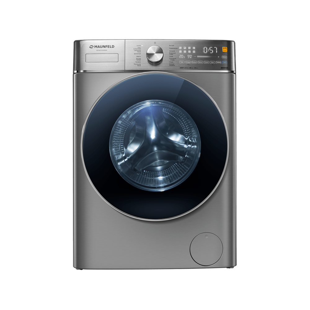 Стиральная машина c сушкой и инвертором  MAUNFELD MFWD14106S04 10 кг./6 кг. сушки