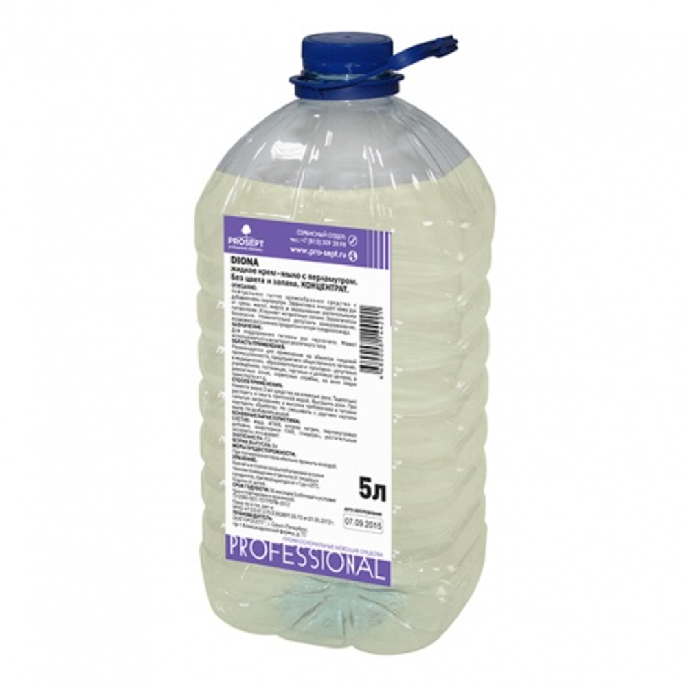 Мыло-гель жидкое д/рук PROSEPT Diona 5л