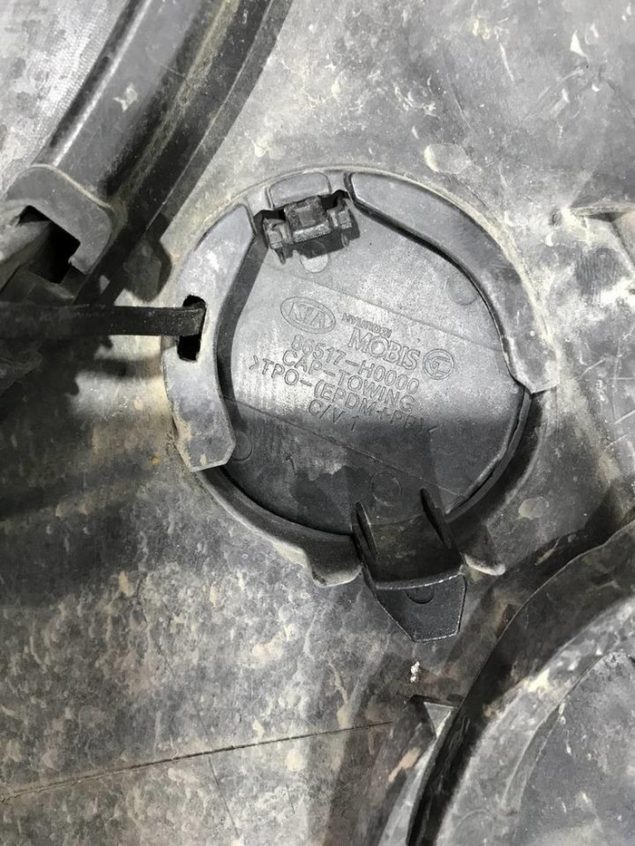 Бампер передний Kia Rio 4 FB (17-20) седан В сборе