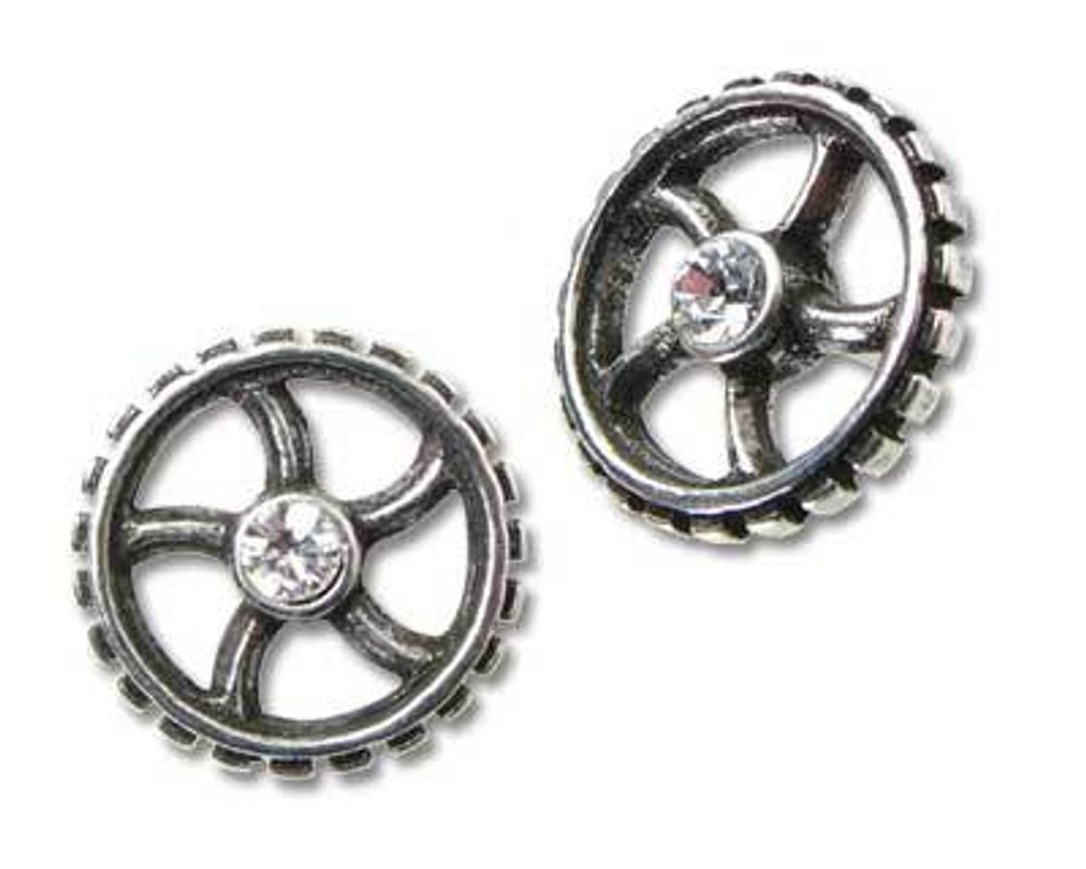 Серьги Diamond Crank-Wheel (колесо)